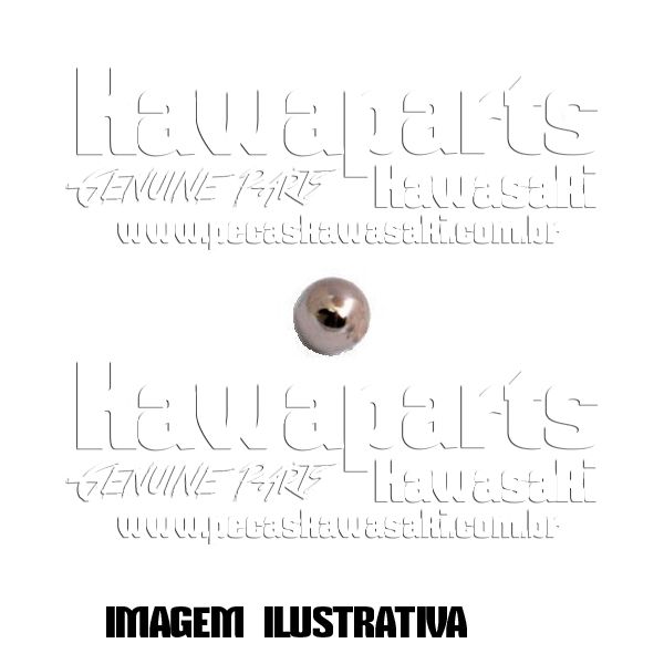 ESFERA 35MM CAIXA DIREÇÃO NINJA 250R / NINJA 300 / Z300 / VERSYS-X