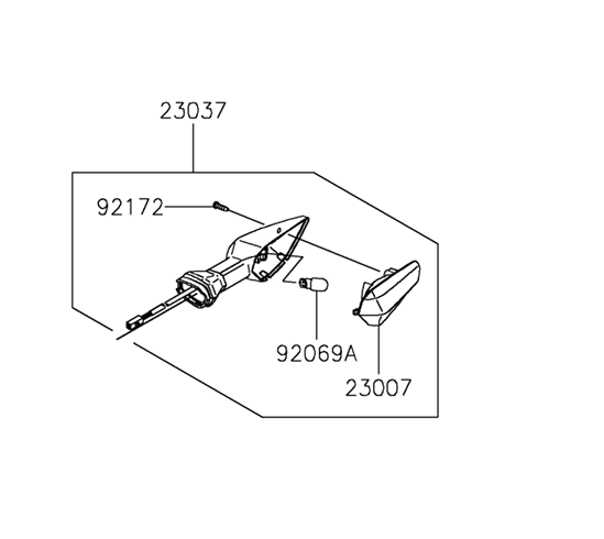 Aページ❷ PISCA TRASEIRO DIREITO KAWASAKI NINJA 400 / Z400 / NINJA ZX-6R