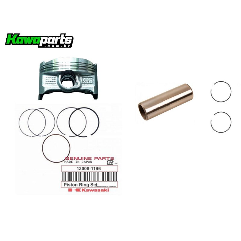 PISTÃO KAWASAKI ER-6N / NINJA 650 - 2013 A 2013 - 13001-0732 PISTÃO KAWASAKI ER-6N / NINJA 650 - 2013 A 2013 - 13001-0732