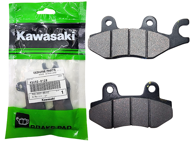 ネルル PASTILHA TRASEIRA FREIO Z400 / NINJA 400 / Z300 / NINJA 300
