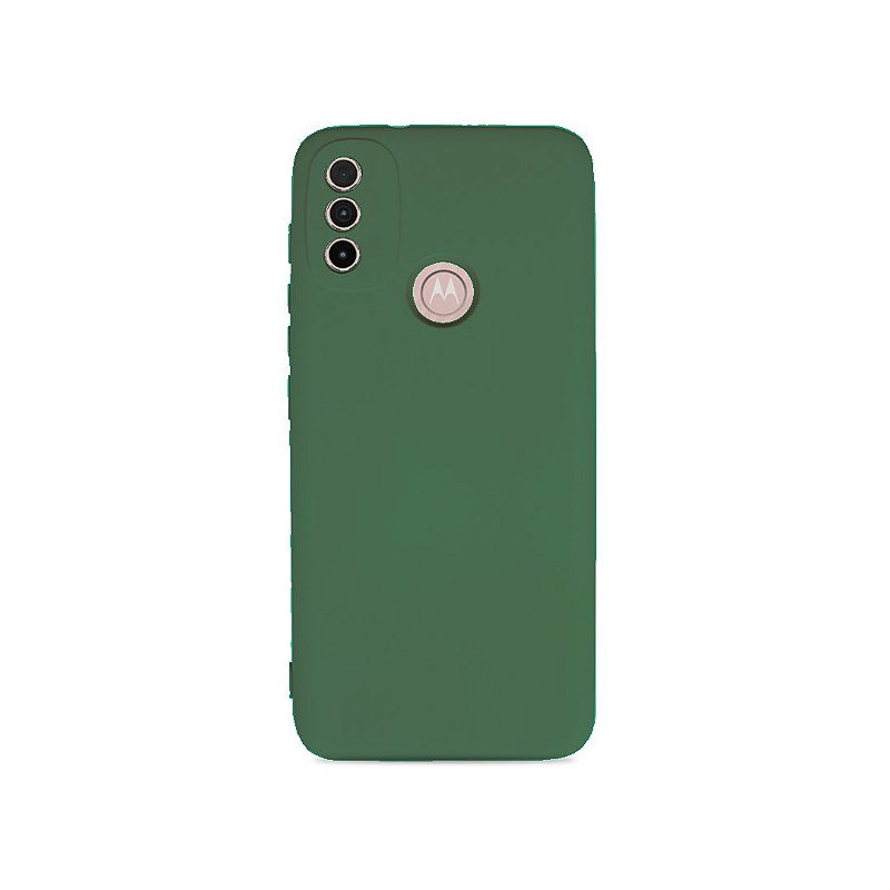 Silicone Case para Moto E20 - Verde - 99capas - Capinhas e cases  personalizadas para celular
