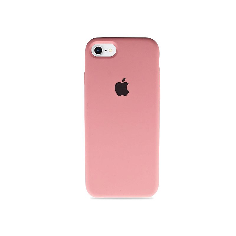Silicone Case Rosa Bebê para iPhone 7 - 99Capas - 99capas - Capinhas e  cases personalizadas para celular