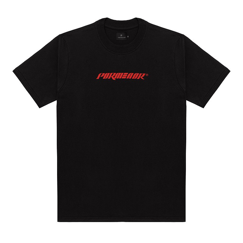 CAMISETA "PORMENOR ®" PRETA | FUNDAMENTO