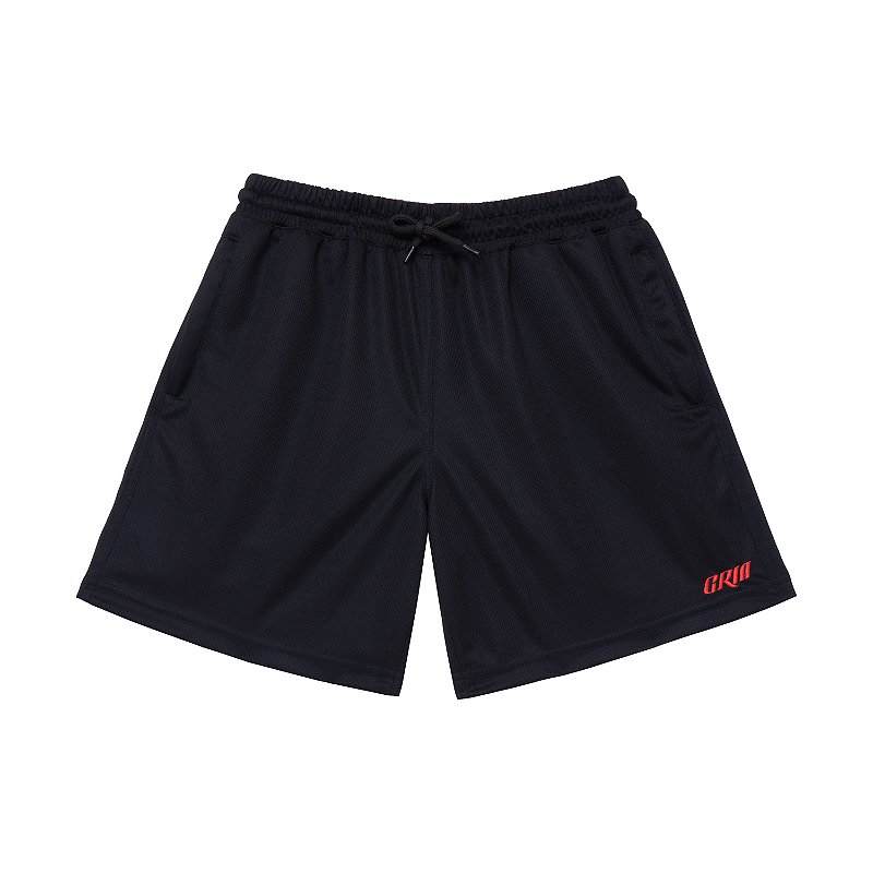 SHORT 'CRIA' PORMENOR PRETO E VERMELHO | FUNDAMENTO
