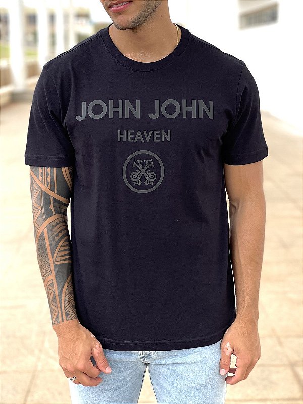 Camiseta John John Made In Heaven Preta