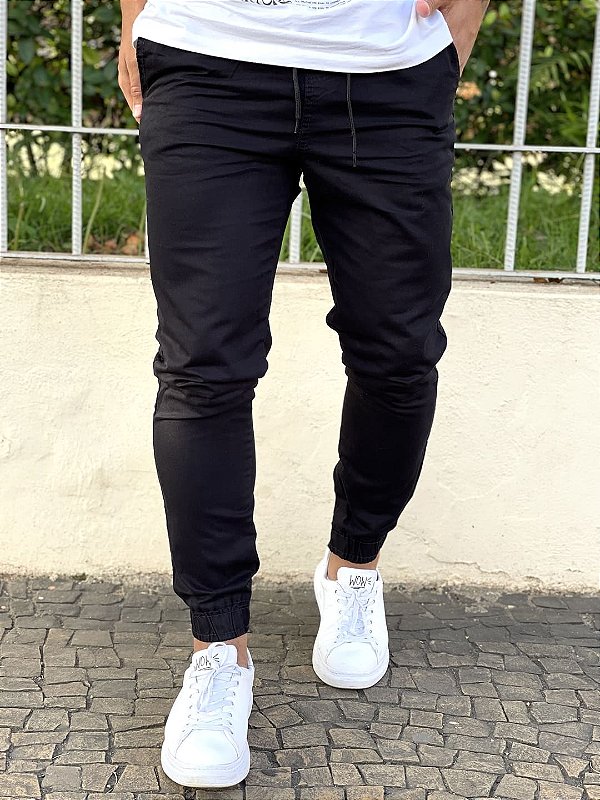 Calça Masculina Jogger Preta Premium - Imperium Store | Loja de roupas  multimarcas masculina