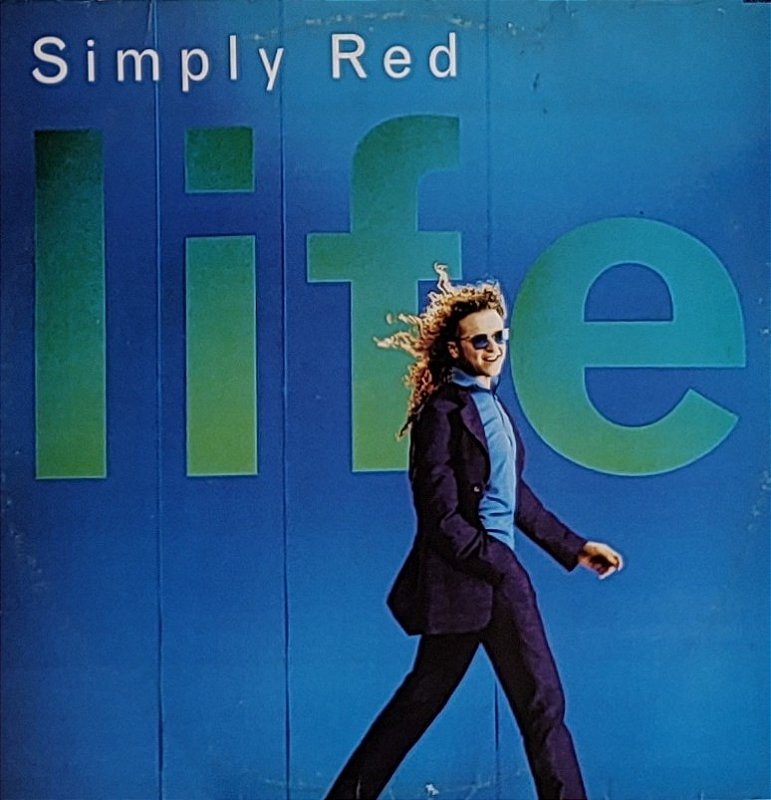 LP Simply Red – Life Simply Red ‎– Life AVALIAÇÃO/DESCRIÇÃO MEDIA: VG+ (MARCAS SUP