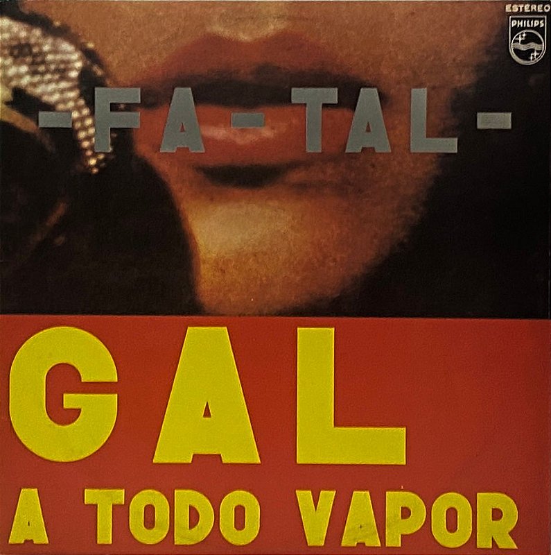 Gal Costa ‎– Fa-Tal (Gal A Todo Vapor) - VINIL SP