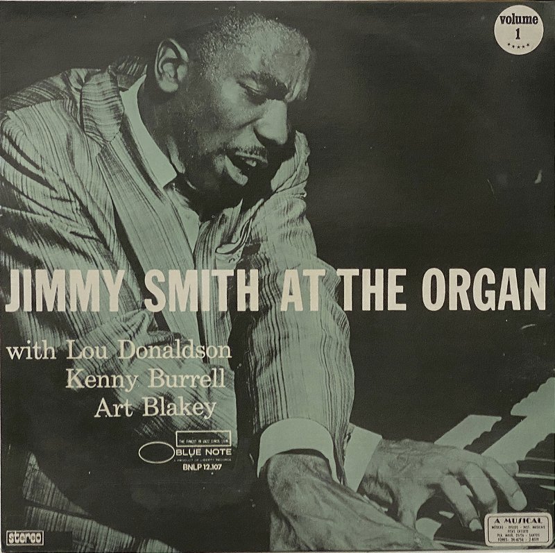 Jimmy Smith – Jimmy Smith At The Organ, Volume 1 - VINIL SP