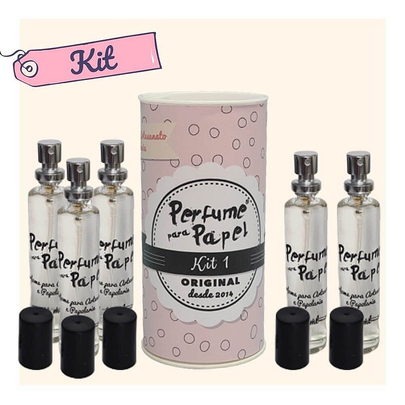 Kit Perfume para Papel Meu Devocional - 3 Aromas de 15 ml cada - Lavoro  Papéis