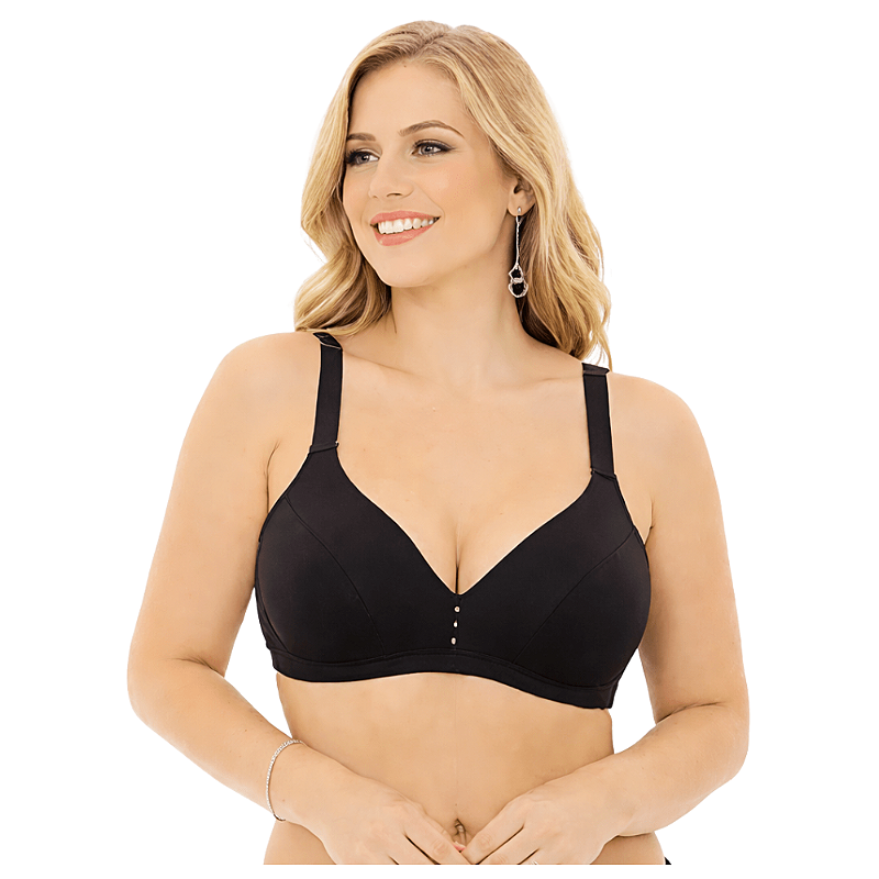 Sutiã Reforçado Sem Aro Bojo Confort Premium Cristal