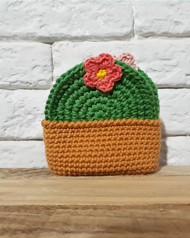 Porta-copos cactus