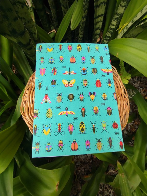 Caderno artesanal insetos