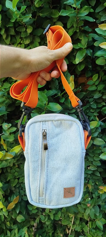 Bolsa transversal jeans