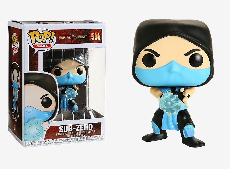 Funko Pop! Mortal Kombat - Sub-Zero #536 - Action Toys & Figures