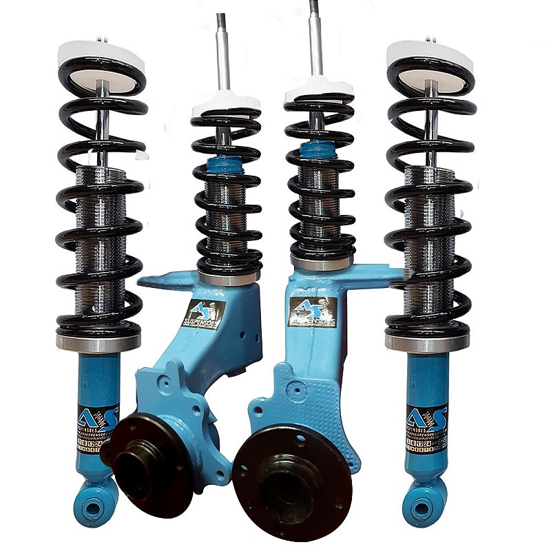 KIT SUSPENSÃO A ROSCA SLIM INTERMEDIARIA SAVEIRO G1 AO G4 - AS SUSPENSÕES