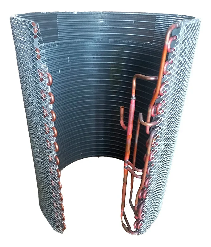 SERPENTINA EM COBRE DA CONDENSADORA SPLIT CARRIER MIDEA BARRIL 22