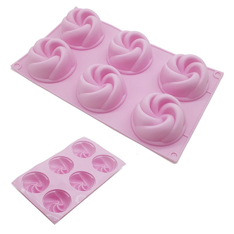 Forma de Silicone Para Doces Torta Pudim Bolo Cozinha Princesa