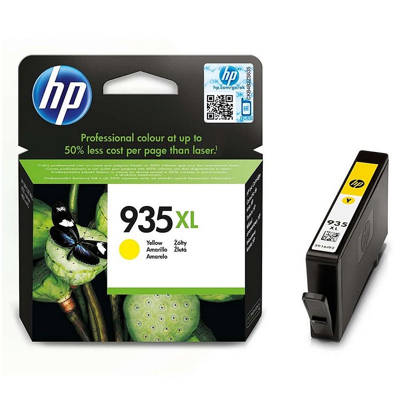 Cartucho HP Officejet Pro 6830 HP 935XL Amarelo Original
