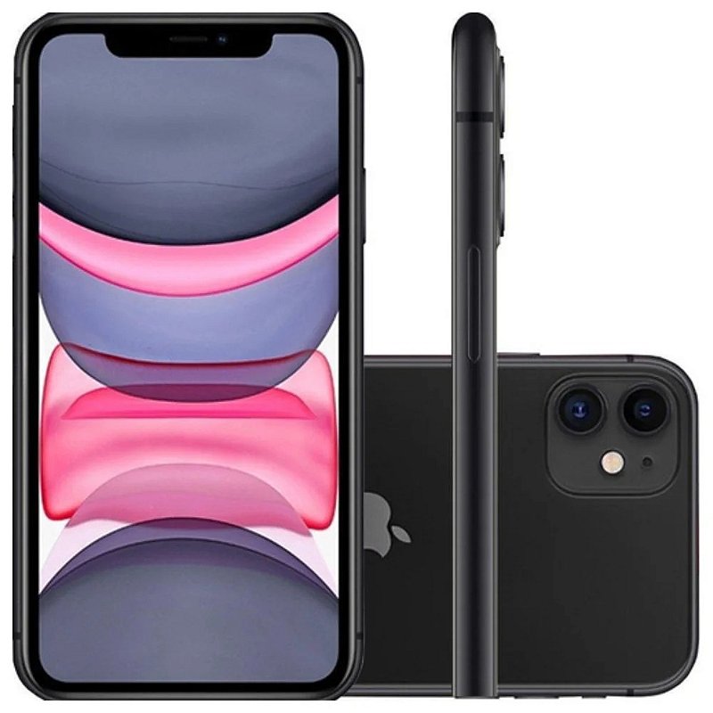 iPhone 11 - 64GB - Seminovo - Novo Celular