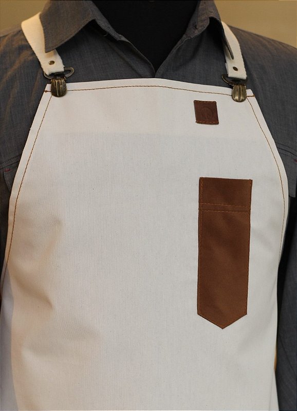Avental Borough Market Off White® PK Apron Chef Aventais, Aprons