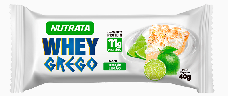 Comprar Barra Whey Grego Bar Mousse de Maracujá 40G Nutrata