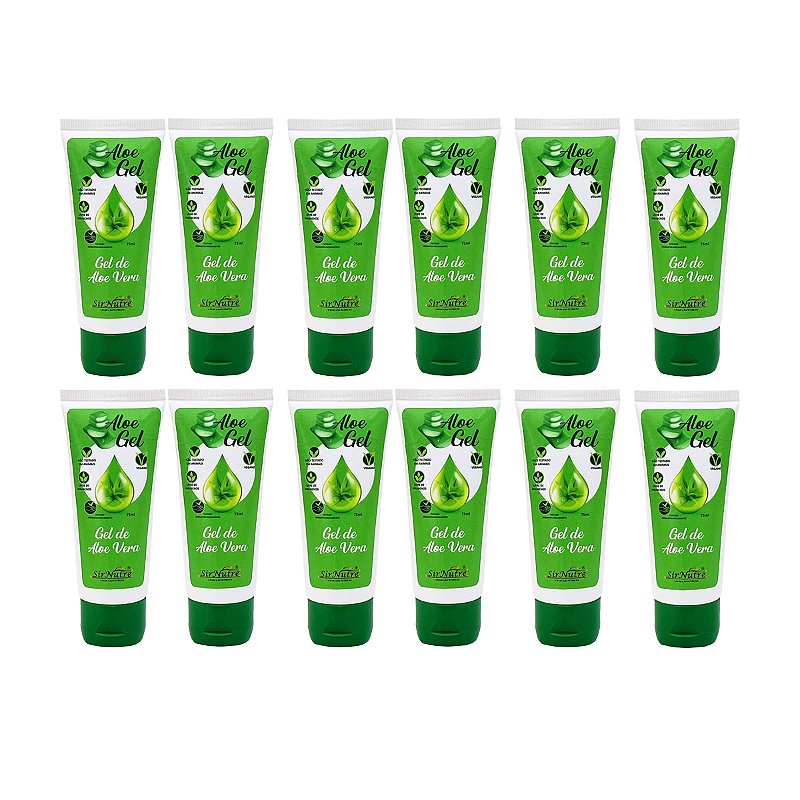 Aloe vera3本セット Gel de Aloe vera - TODA ALOE - Caixa com 12 unidades - Produtos