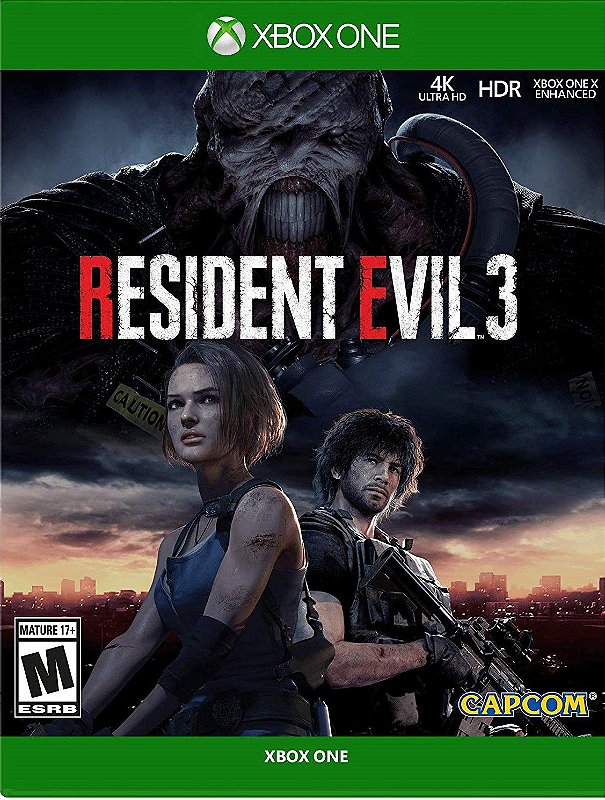 Resident Evil 3 Remake Xbox One Mídia Digital