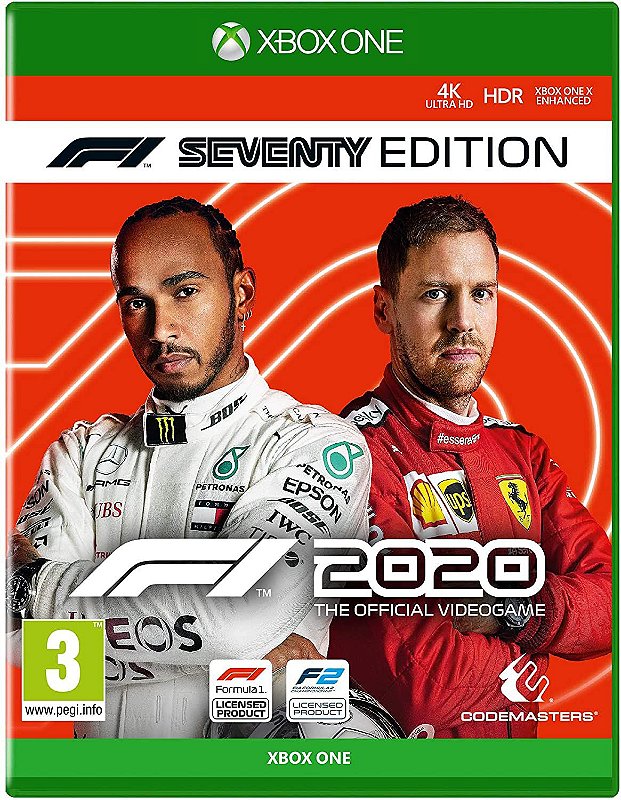  Formula 1 F1 2020 Seventy Edition - Xbox One - M dia 