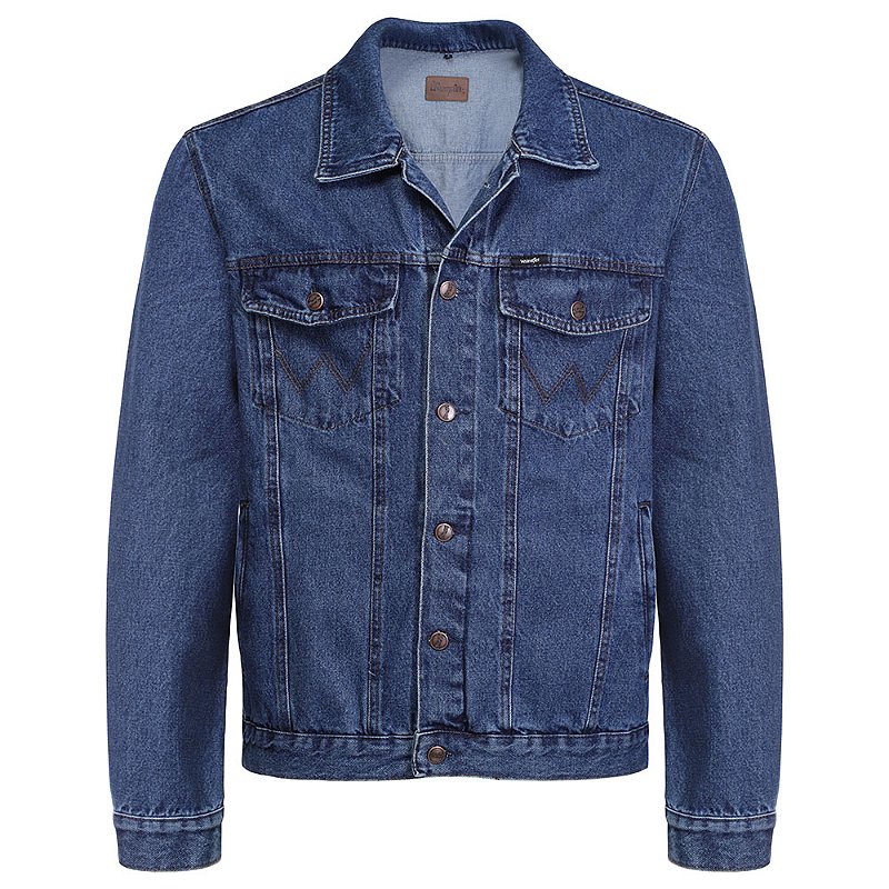 Jaqueta Wrangler Jeans Masculina WM9736 - Zona Country - Moda