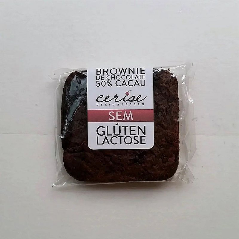 Cx 18Unid- Brownie de chocolate 50% cacau