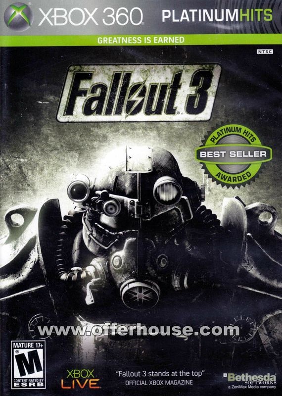 Jogo Fallout 3 Xbox 360 Usado - Meu Game Favorito