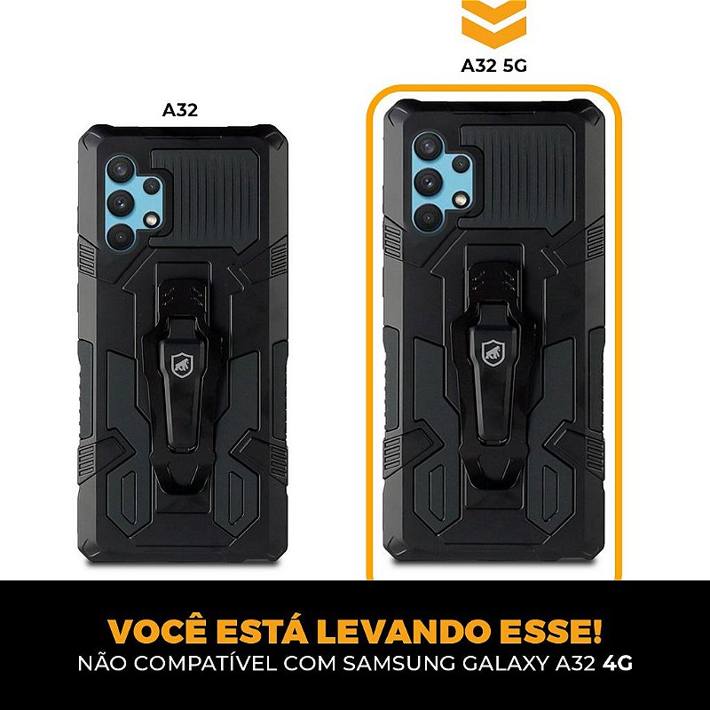 Capa para Samsung Galaxy A32 5G - Clip - Gshield