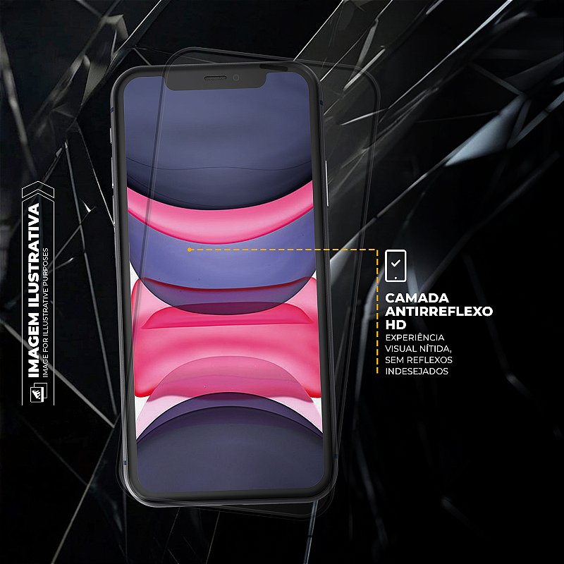 Película para iPhone 11 Pro Max - Dual Glass Preta - Gshield