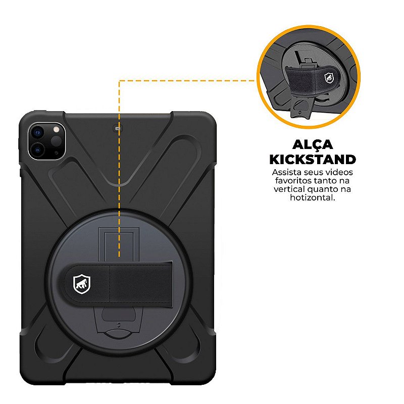 Capa para iPad Pro 12,9'' (2018/2020/2021/2022) - Phantom - Gshield
