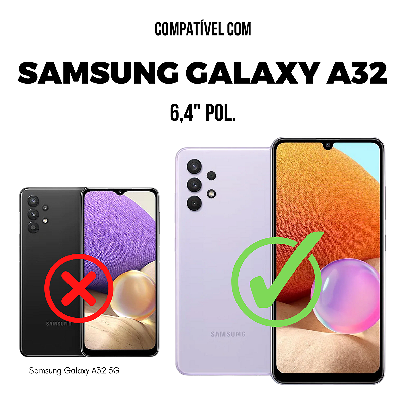 Capa para Samsung Galaxy A32 4G - Dinamic Cam Protection - Gshield