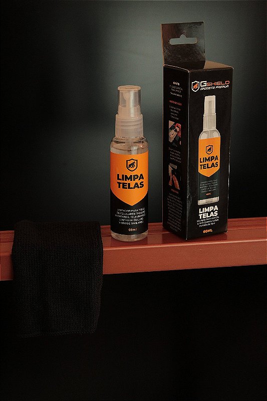 Kit Spray Limpa Telas Bactericida com Flanela de Microfibra Peluciada para Limpeza de Celular, Notebook, TV, Tablet, Óculos, Legalizado ANVISA - 60ml - Grip Clean - Gshield - foto 3