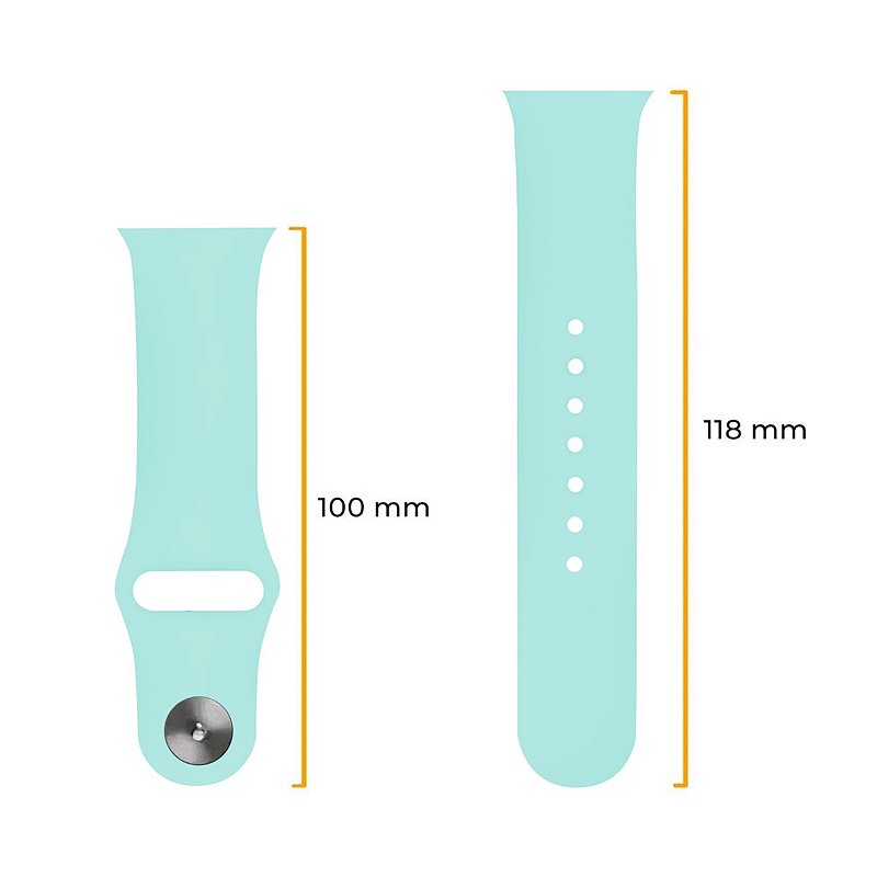 Pulseira para Apple Watch 38 / 40 / 41MM Ultra Fit - Verde Agua - Gshield - foto 5