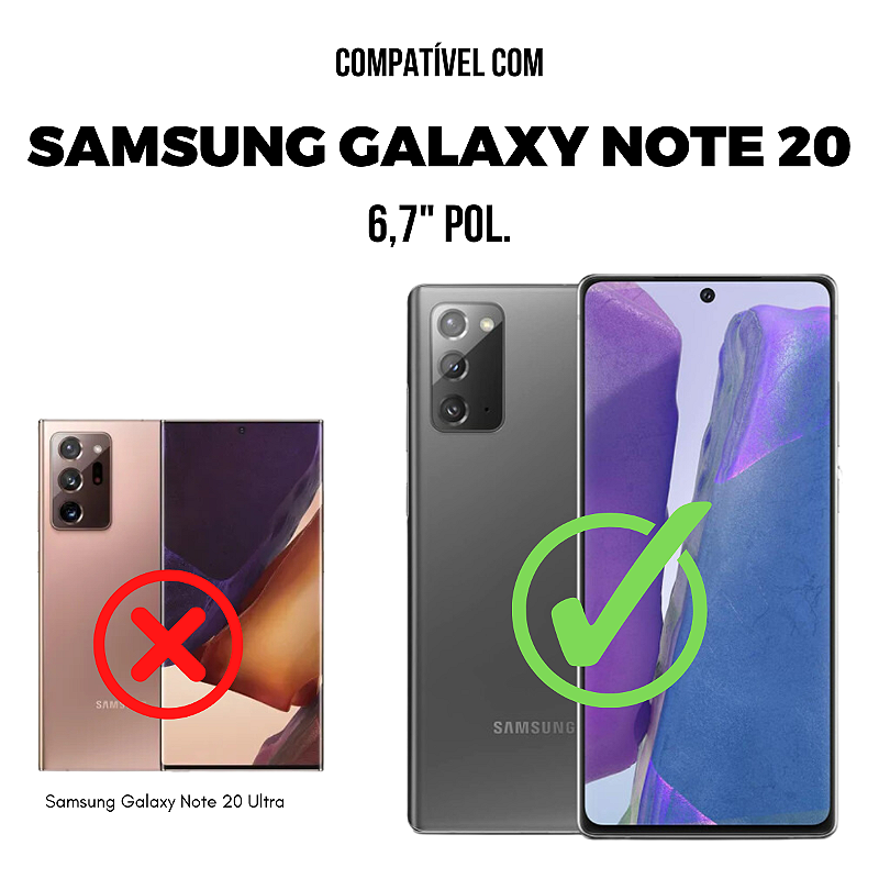 Película para Samsung Galaxy Note 20 - Traseira de Fibra de Carbono - Gshield