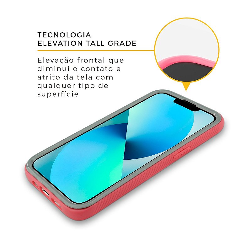 Capa para iPhone 13 Pro - Stronger Rosa - Gshield