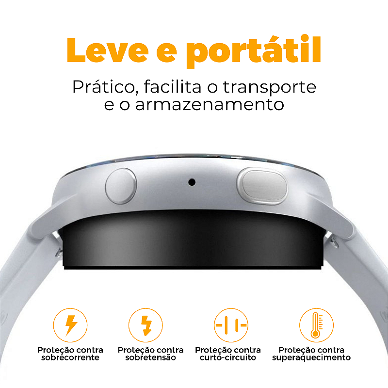 Carregador Wireless para Samsung Galaxy Watch - Gshield - foto 4