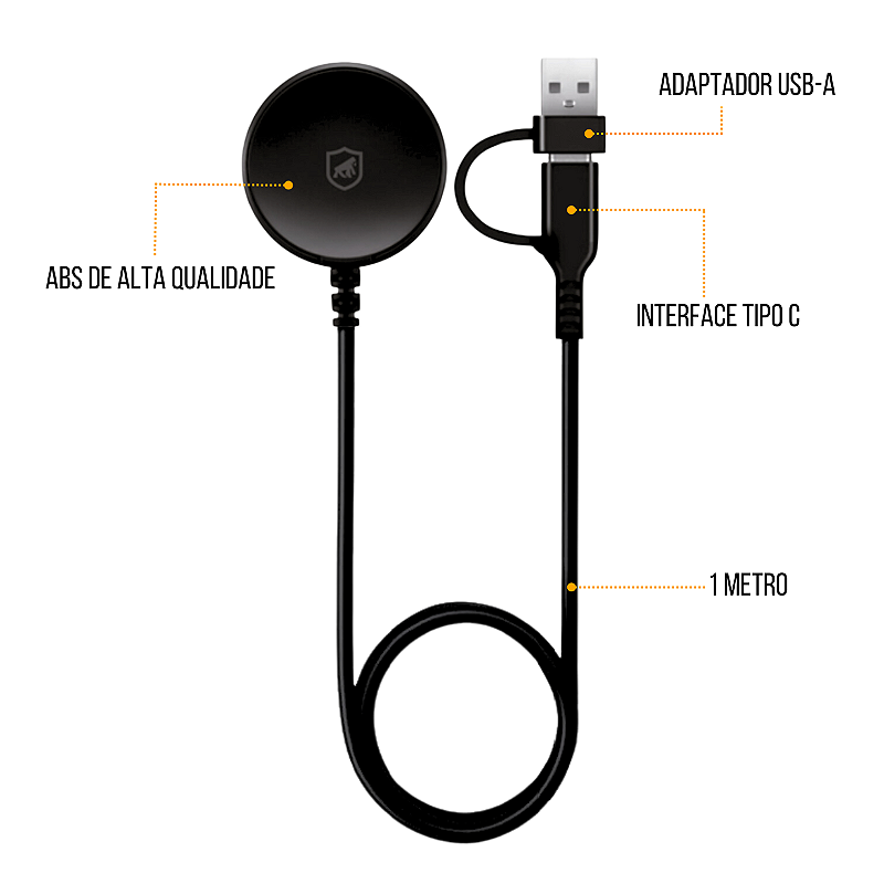 Carregador Wireless para Samsung Galaxy Watch - Gshield - foto 3