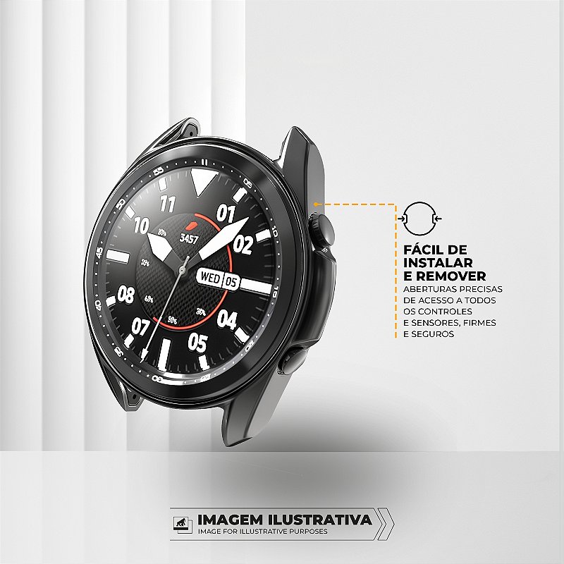 Case para Samsung Watch Active 2 44MM - Case Bumper Armor - Gshield