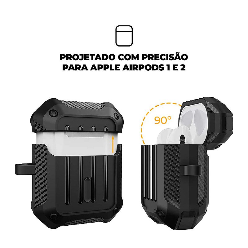 Capa para Airpods 1/2 - Fiber - Gshield - foto 3