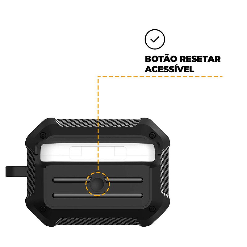 Capa para Airpods Pro / Gpro Air - Fiber - Gshield - foto 2