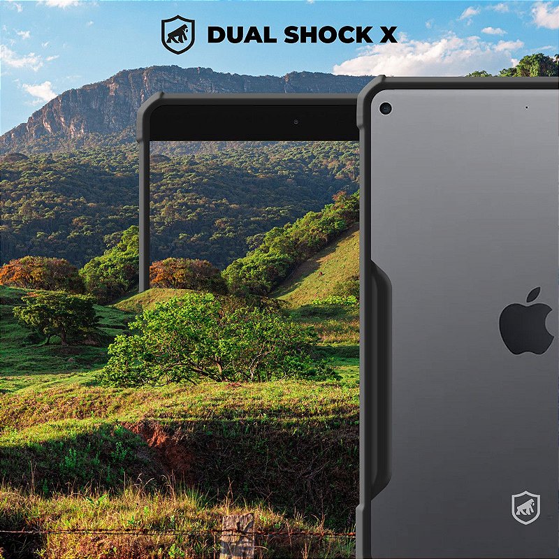 Capa para iPad 10.2'' (7ª / 8ª / 9ª Geração) - Dual Shock X - Gshield - foto 5
