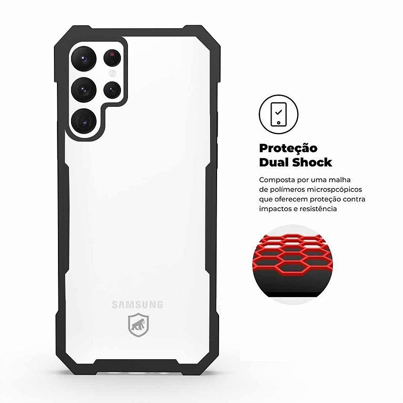 Capa para Samsung Galaxy S22 Ultra - Dual Shock X - Gshield - foto 3