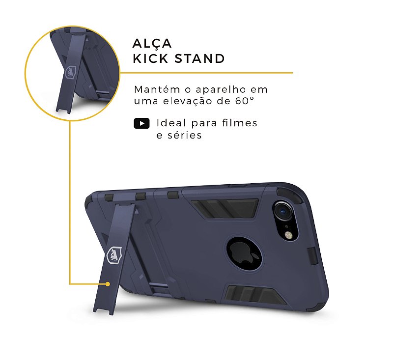 Capa para iPhone 7 / 8 / SE 2 / SE 3 - Armor - Gshield - foto 5