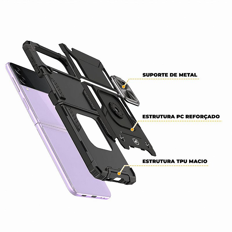 Capa para Samsung Galaxy Z Flip 3 - Thunder - Gshield