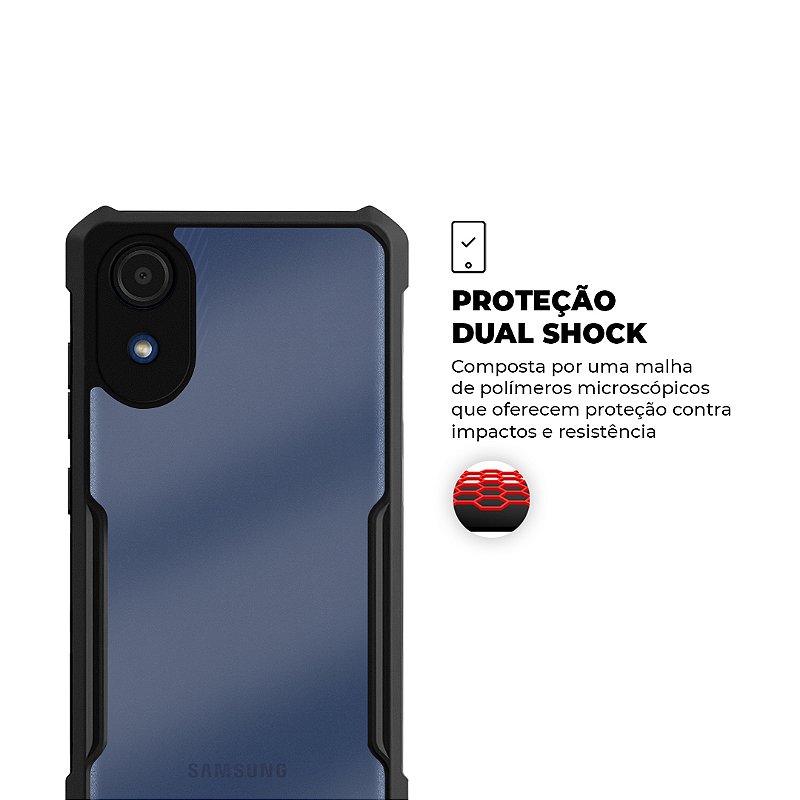 Capa para Samsung Galaxy A03 Core - Dual Shock X - Gshield